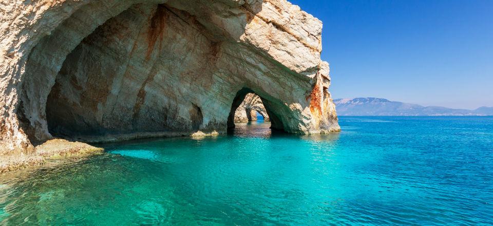 Blue Caves & Keri Caves in Zakynthos