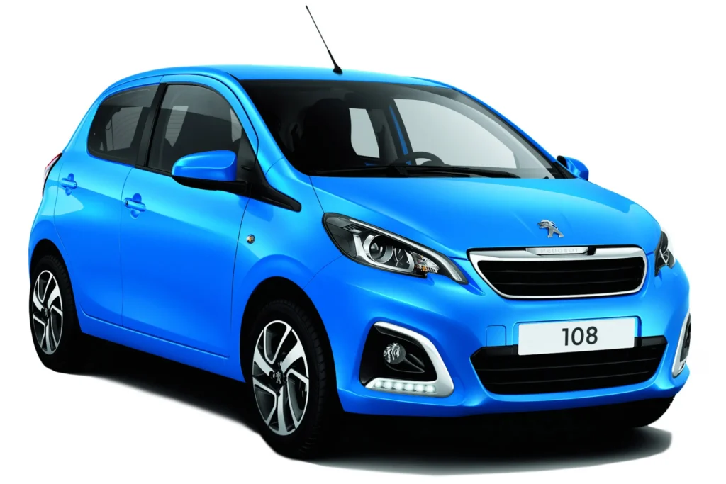 Peugeot 108 (or similar)